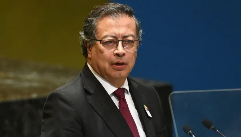 Gustavo Petro, presidente de Colombia. 