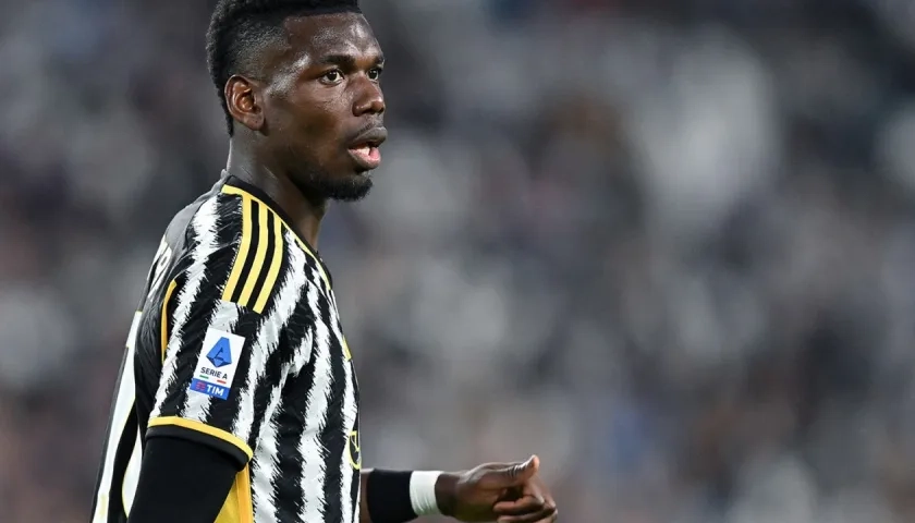 Paul Pogba, jugador de la Juventus de Turín.