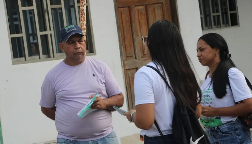 Jornada de sensibilización en Puerto Colombia.