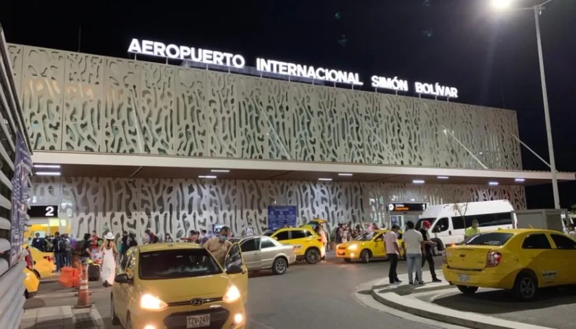 Aeropuerto Internacional Simón Bolívar de Santa Marta.