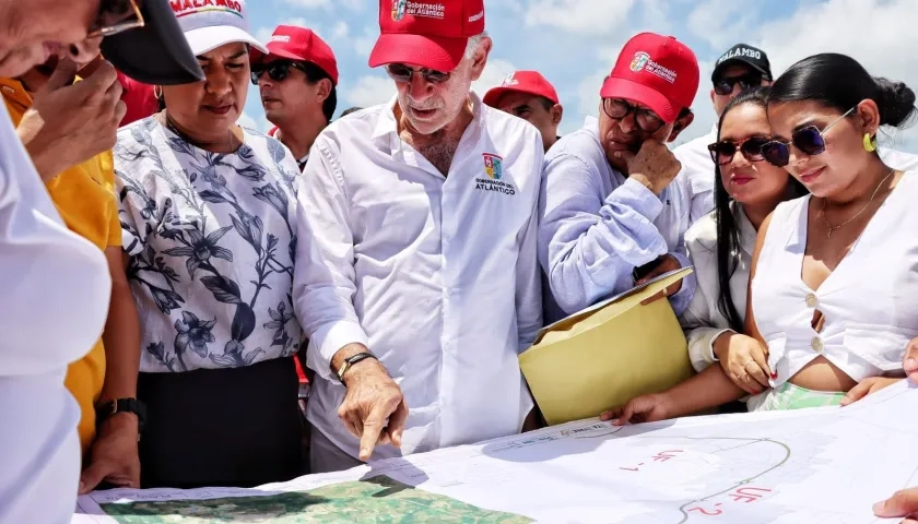 El Gobernador del Atlántico, Eduardo Verano.