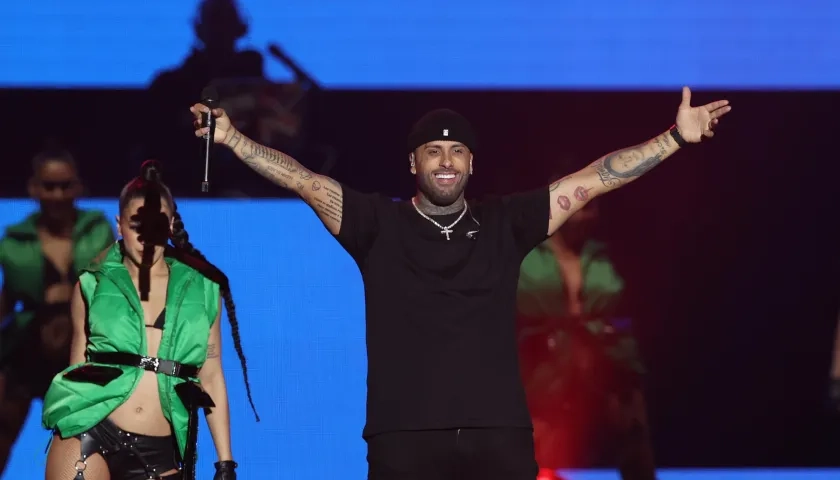 El puertorriqueño Nicky Jam.