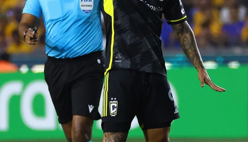 Juan Camilo 'Cucho' Hernández, delantero colombiano del Columbus Crew.