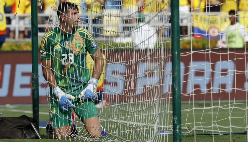 Emiliano 'Dibu' Martínez, portero de la Selección Argentina. 