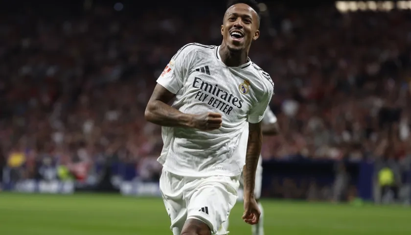 Éder Militão se lesionó durante el juego del Real Madrid contra Villarreal.