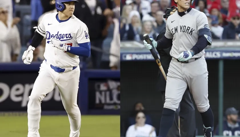 Shohei Ohtani (Dodgers) y Aaron Judge (Yanquis).