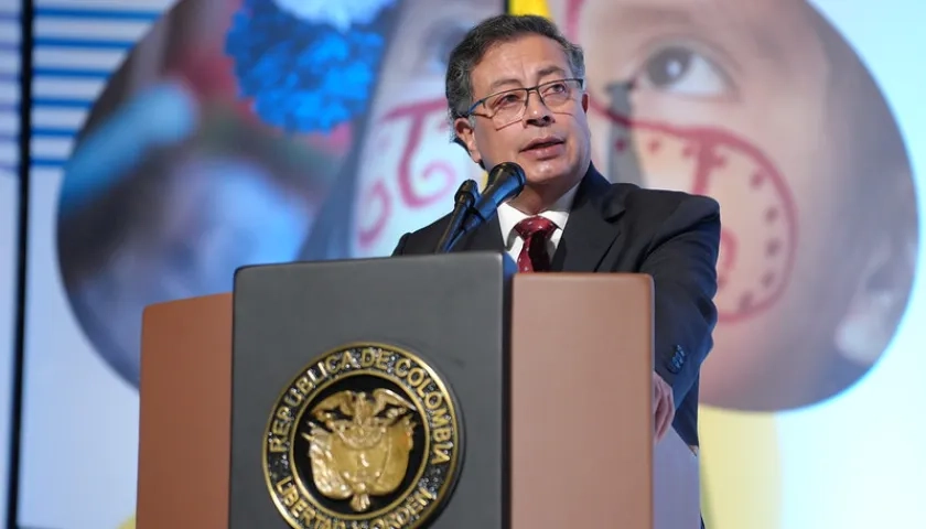 Gustavo Petro, Presidente de Colombia. 