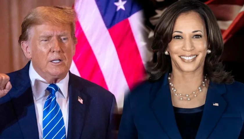  Donald Trump y Kamala Harris se enfrentarán este 5 de noviembre.