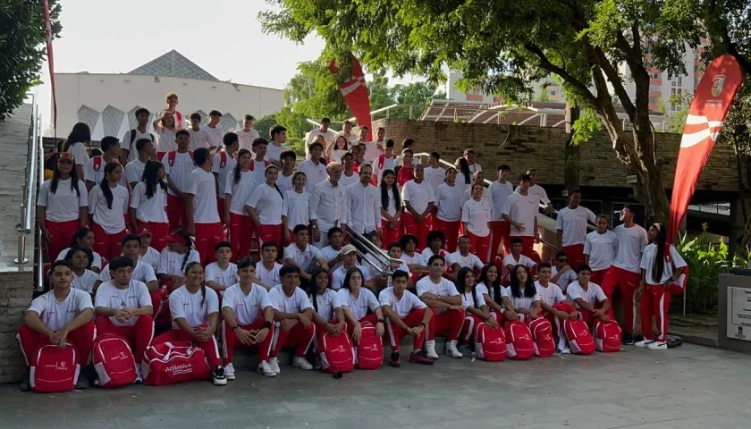 Deportistas del Atlántico.