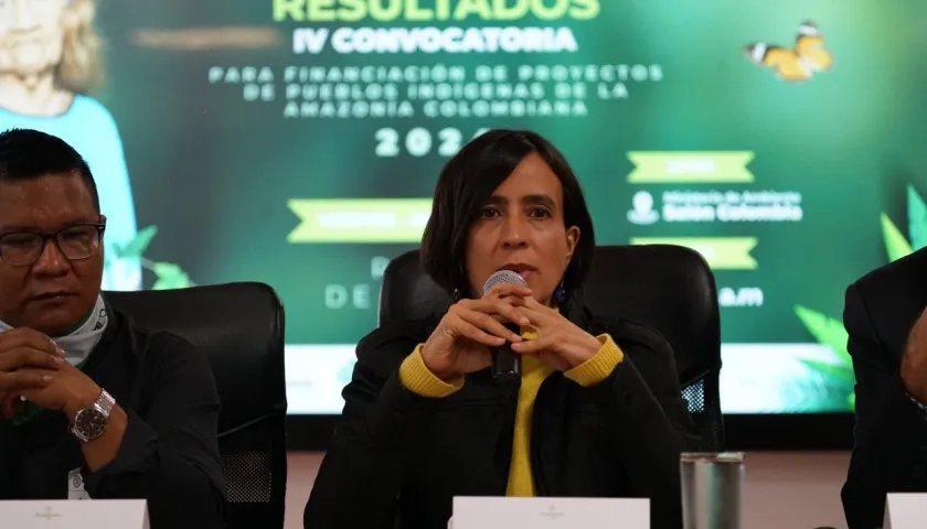 Susana Muhamad, ministra de Ambiente.