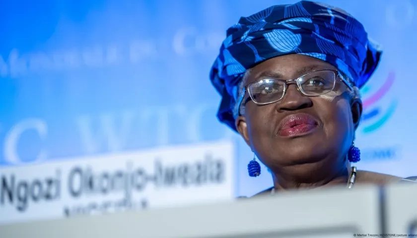 La directora general de la OMC, Ngozi Okonjo-Iweala.