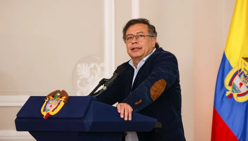 El Presidente de la República, Gustavo Petro.