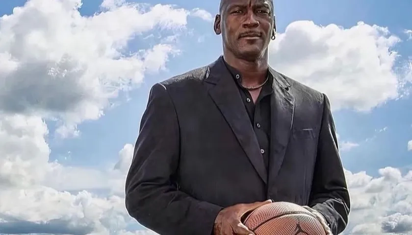 Michael Jordan, leyenda de la NBA.