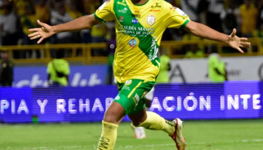 Mateo Castillo marcó el segundo gol del Cartagena. 