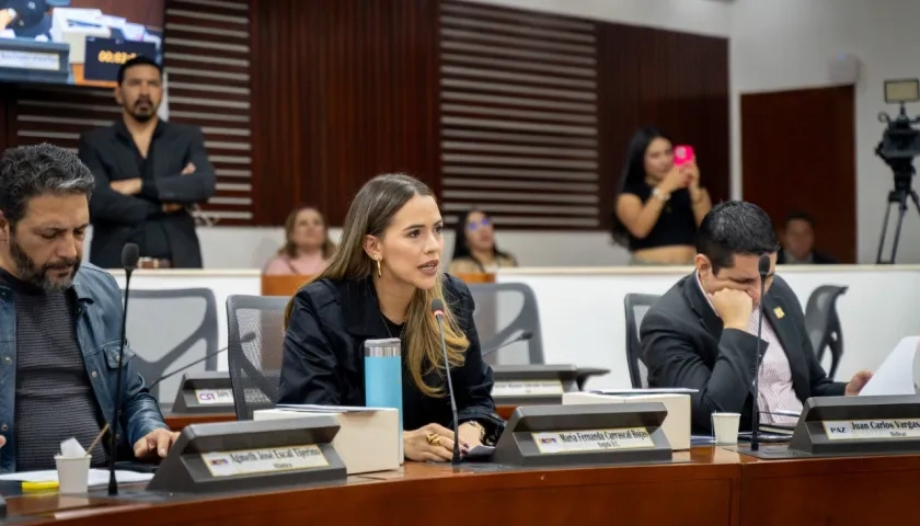 La representante a la Cámara, María Fernanda Carrascal.