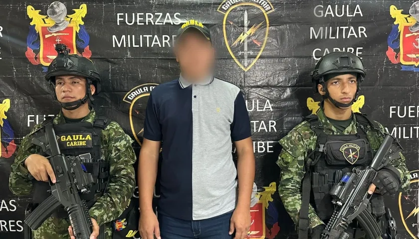 Persona liberada por el Gaula Militar. 