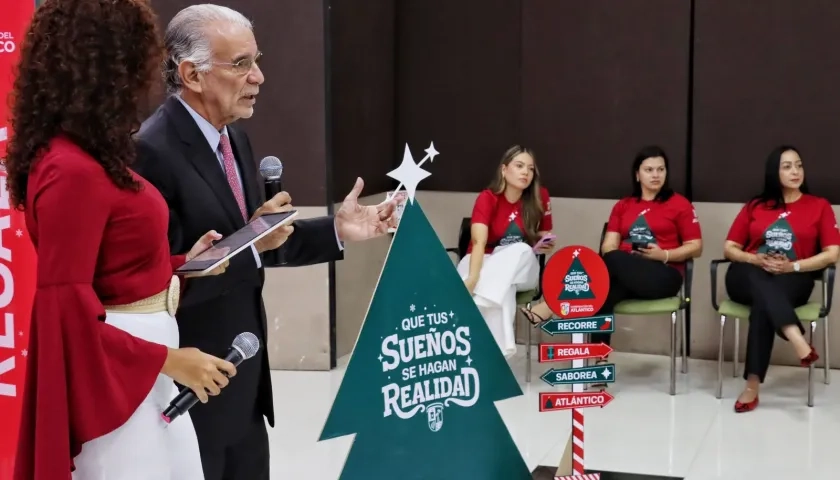 El Gobernador de Atlántico, Eduardo Verano, invitó a vivir una Navidad en paz y convivencia. 