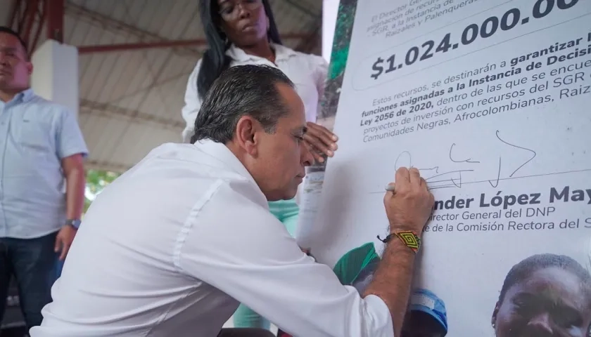 Alexander López Maya, director del Departamento Nacional de Planeación (DNP).