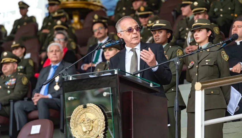 Iván Velásquez, ministro de Defensa. 