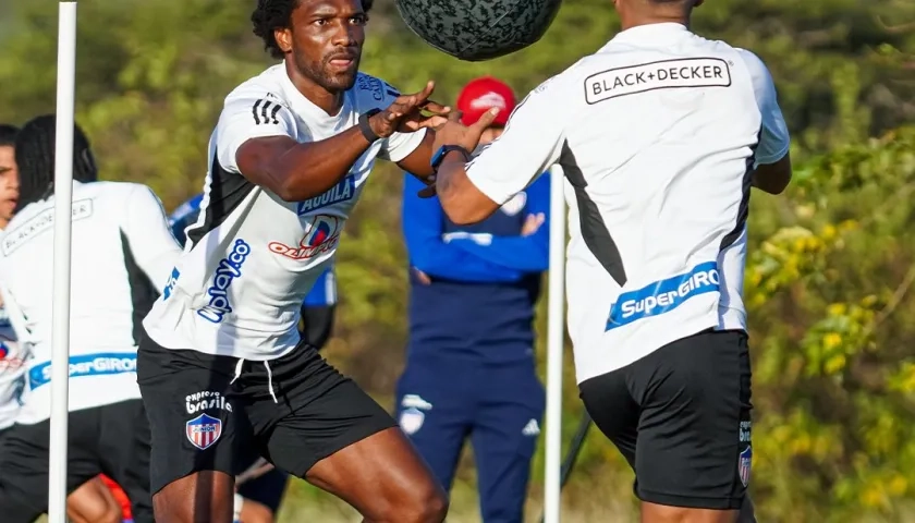 Didier Moreno durante uno de los trabajos de pretemporada.