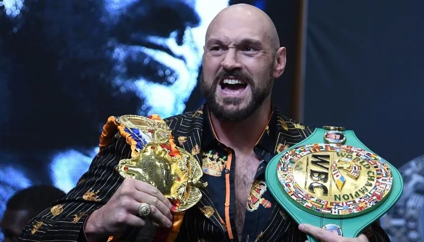 Tyson Fury, exboxeador británico.