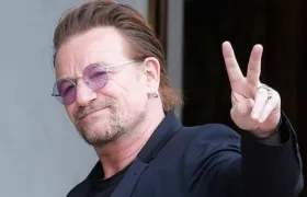 Paul Hewson, conocido como Bono.