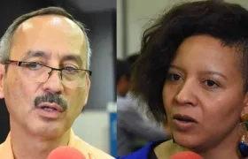 Gustavo Toro, Presidente de Cotelco, y Claudia Barreto, Presidenta de Acodres.