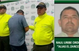 Raúl Uribe Orduz, alias 'El Zarco', fue capturado en Bucaramanga.