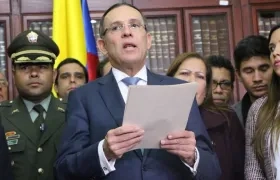 Efraín Cepeda Sarabia, presidente del Senado de la República.