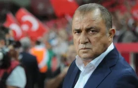 Fatih Terim, extecnico de la selección Turquía. 