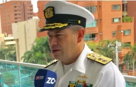 Contraalmirante Juan Ricardo Rozo Obregón, director de la Escuela de Suboficiales ARC Barranquilla.