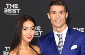 Georgina Rodríquez y Cristiano Ronaldo.