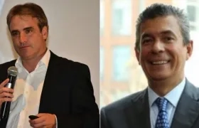El exsuperintendente de Industria y Comercio, Pablo Felipe Robledo, y Laude José Fernández Arroyo.