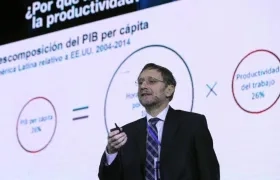 Pablo Sanguinetti, vicepresidente de Conocimiento del Banco de Desarrollo de América Latina-CAF.