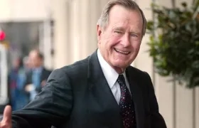 George H. W. Bush, expresidente de los Estados Unidos.