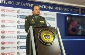 General Jorge Hernán Nieto, director saliente de la Policía Nacional.