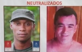 Walter Patricio Arizala Vernaza, alias 'Guacho', y Luis Alberto Bermeo Gasca, alias ‘Pitufín’.