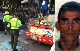 Choque de los dos buses en el bulevar de Simón Bolívar - Jonathan Rafael Rodríguez Pernett, la víctima.