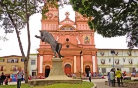 Plaza de Amalfi, en Antioquia