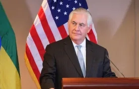 El secretario de Estado de EEUU, Rex Tillerson
