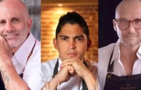 Los chefs Alex Quessep, Manuel Mendoza y Charlie Otero.