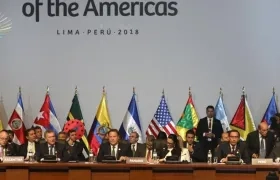 VIII Cumbre de las Américas en Lima, Perú.