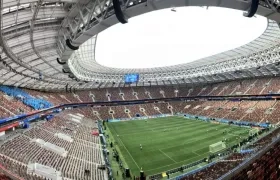 Estadio de Luzhniki, donde se inaugurará el Mundial. 
