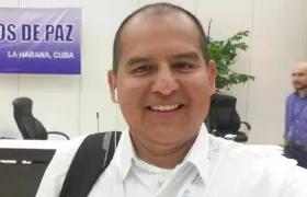 El periodista Mauricio Orjuela. 