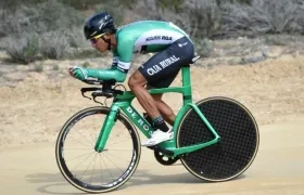 Nelson Soto debutará con esta bicicleta, para contrarreloj, este sábado en la Vuelta a España. 