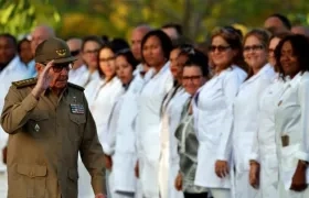 Raúl Castro durante los actos de los 60 años de la revolución cubana.