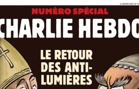 El título de la portada de Charlie Hebdo.