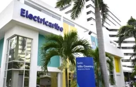 Sede de Electricaribe al norte de Barranquilla.