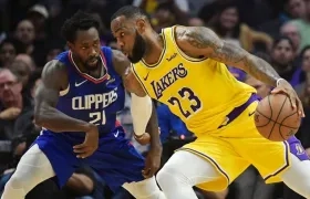 LeBron James ante los Clippers.