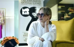 La diseñadora barranquillera Silvia Tcherassi.